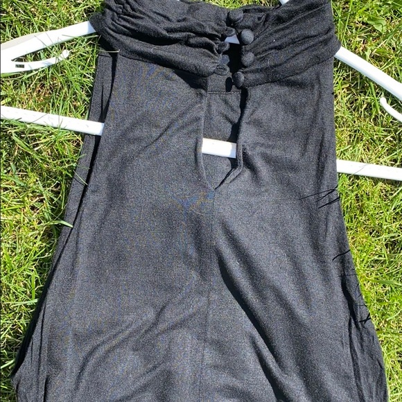 Black high neck BEBE dress - Picture 8 of 8